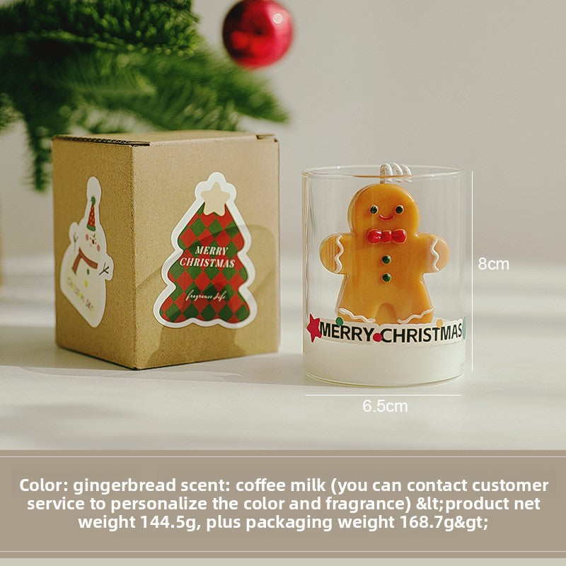 Christmas Scented Candles in Festive Shapes