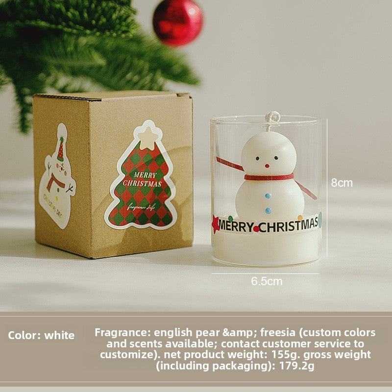 Christmas Scented Candles in Festive Shapes