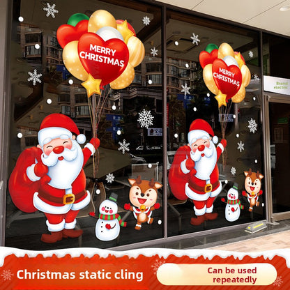 Christmas static stickers