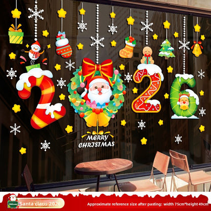 Christmas static stickers