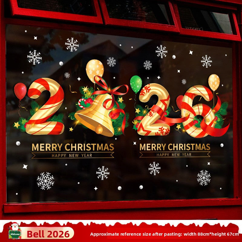 Christmas static stickers