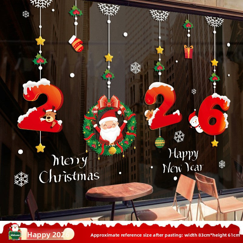 Christmas static stickers
