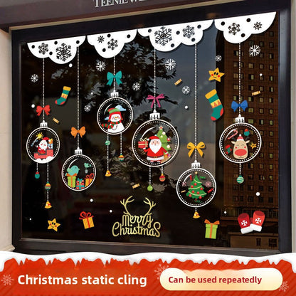 Christmas static stickers