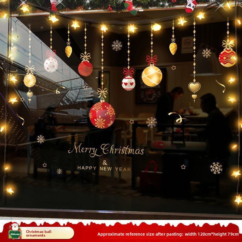 Christmas static stickers