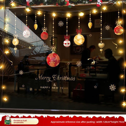 Christmas static stickers