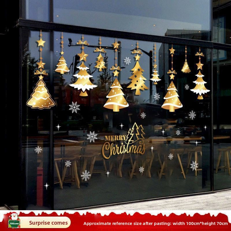 Christmas static stickers