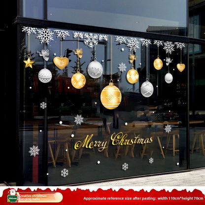 Christmas static stickers