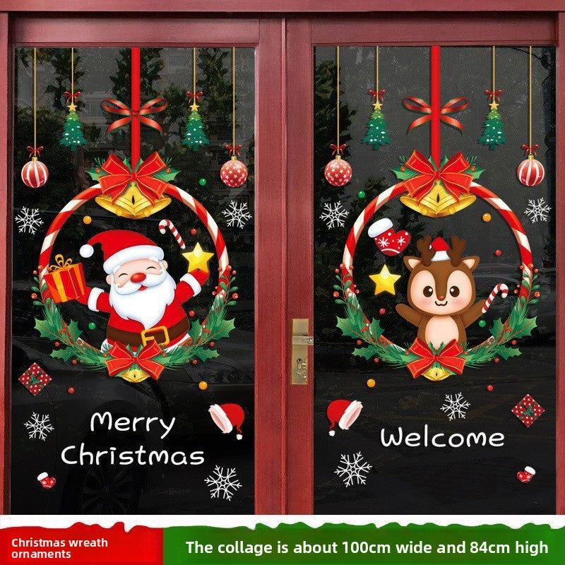 Christmas static stickers
