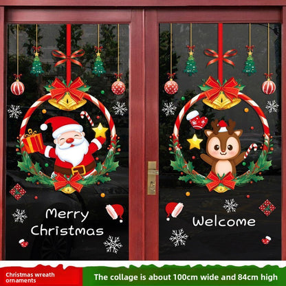 Christmas static stickers