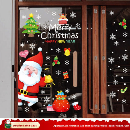 Christmas static stickers