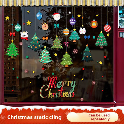 Christmas static stickers