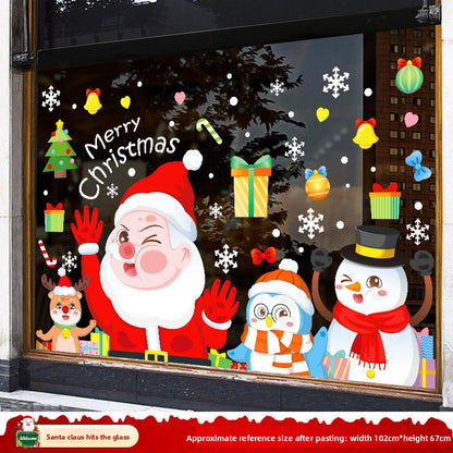 Christmas static stickers