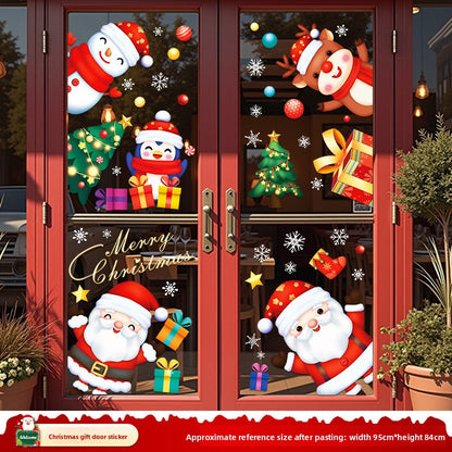 Christmas static stickers