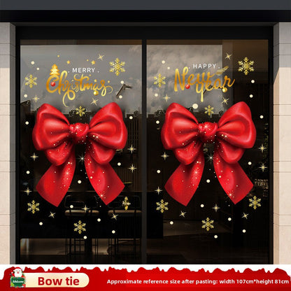 Christmas static stickers
