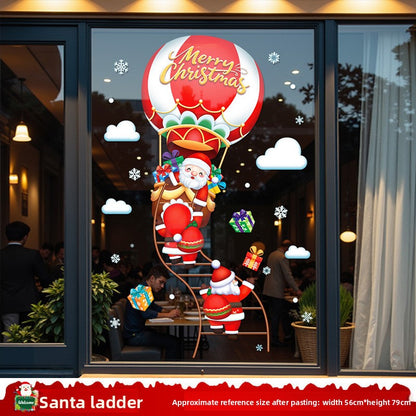 Christmas static stickers