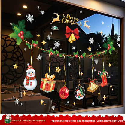 Christmas static stickers