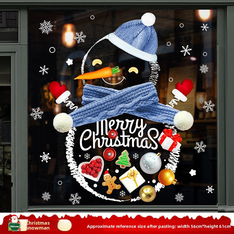 Christmas static stickers