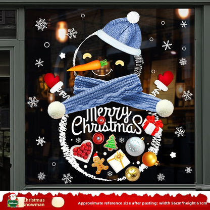 Christmas static stickers