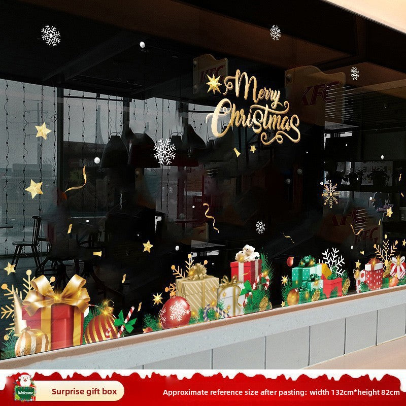 Christmas static stickers