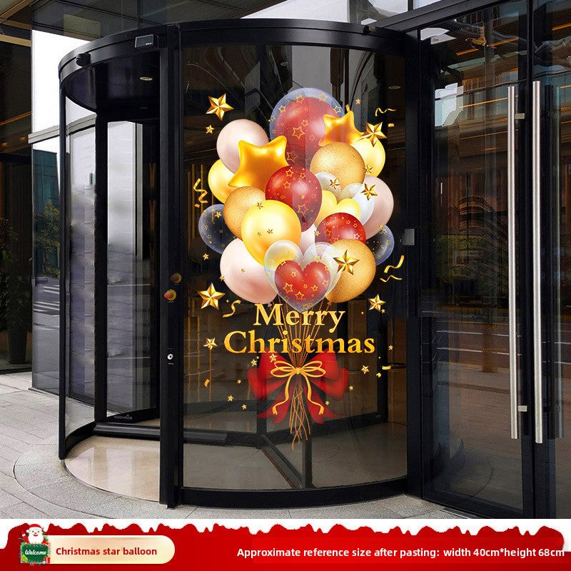 Christmas static stickers