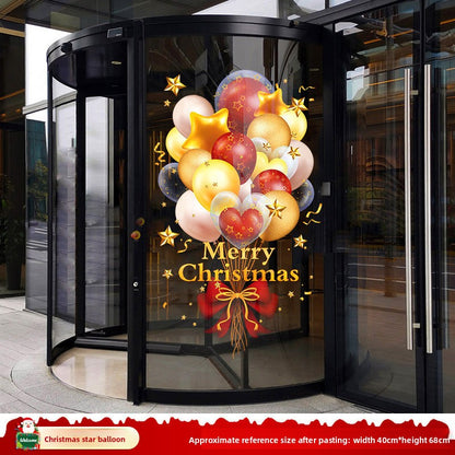 Christmas static stickers