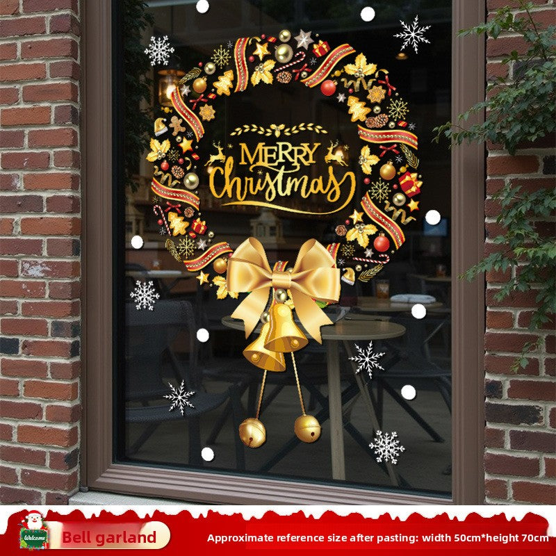 Christmas static stickers