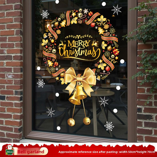 Christmas static stickers