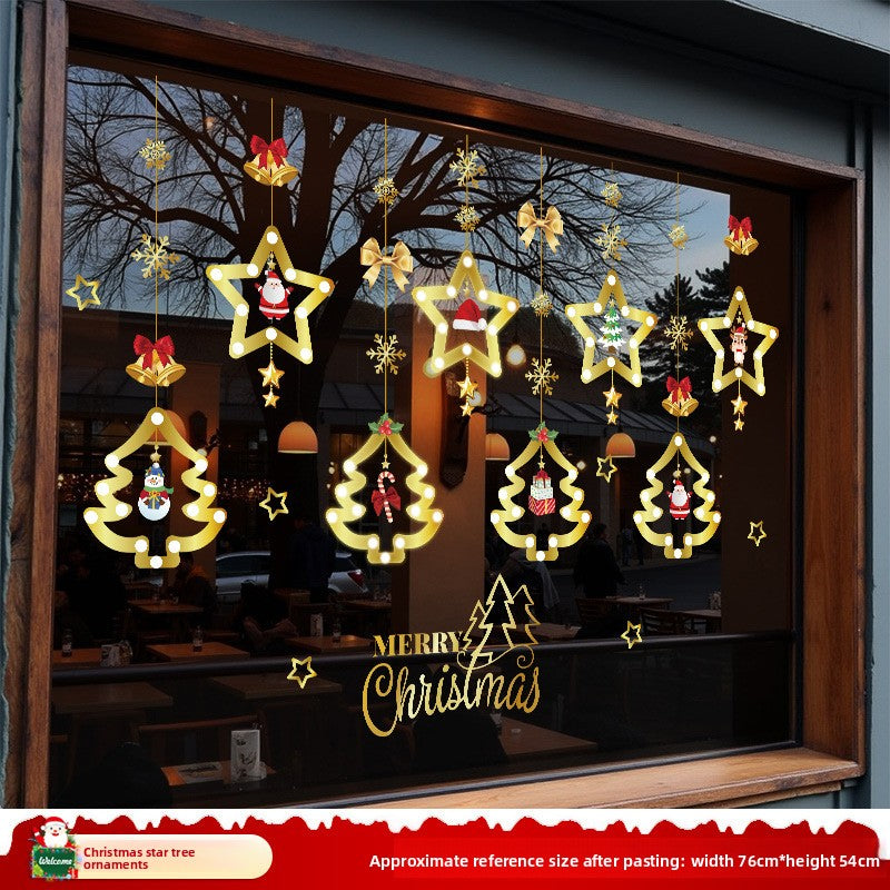 Christmas static stickers