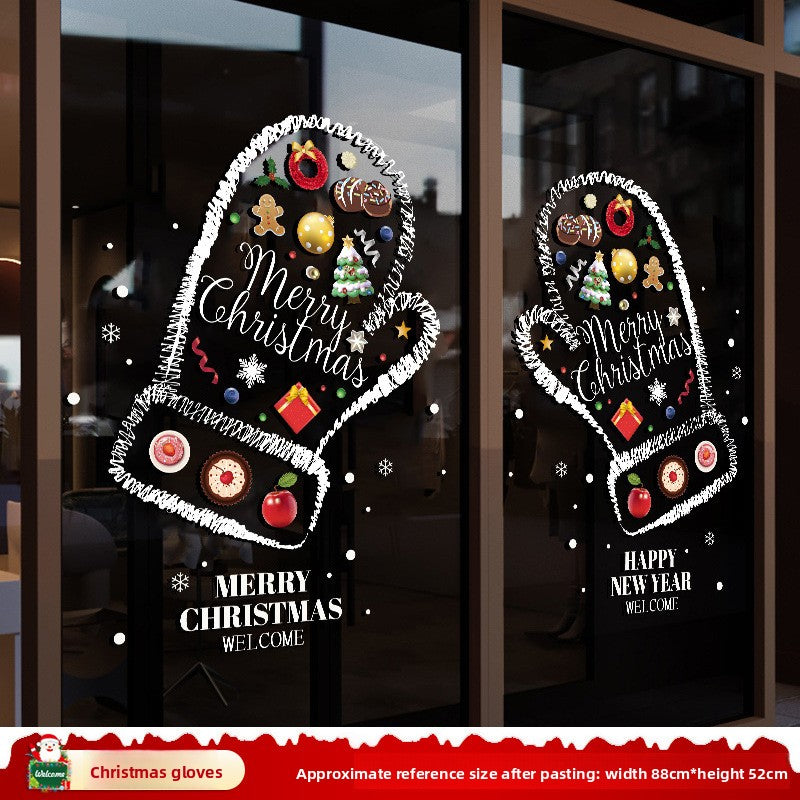 Christmas static stickers