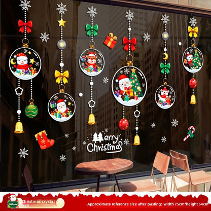 Christmas static stickers