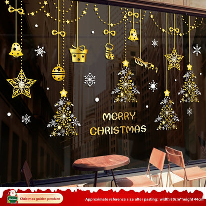 Christmas static stickers