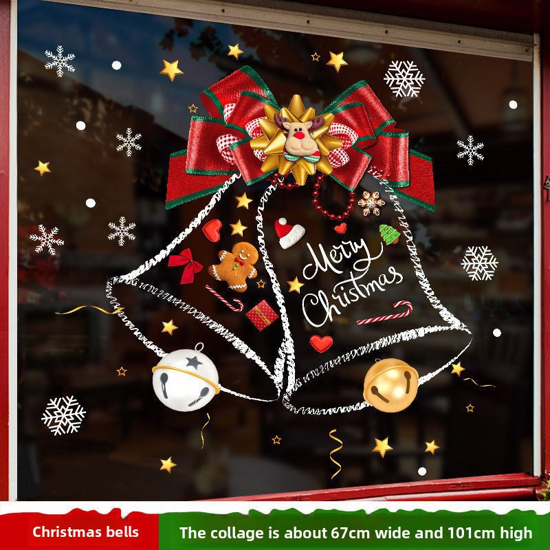 Christmas static stickers