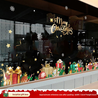 Christmas static stickers