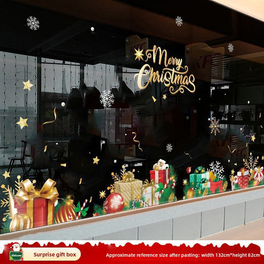 Christmas static stickers