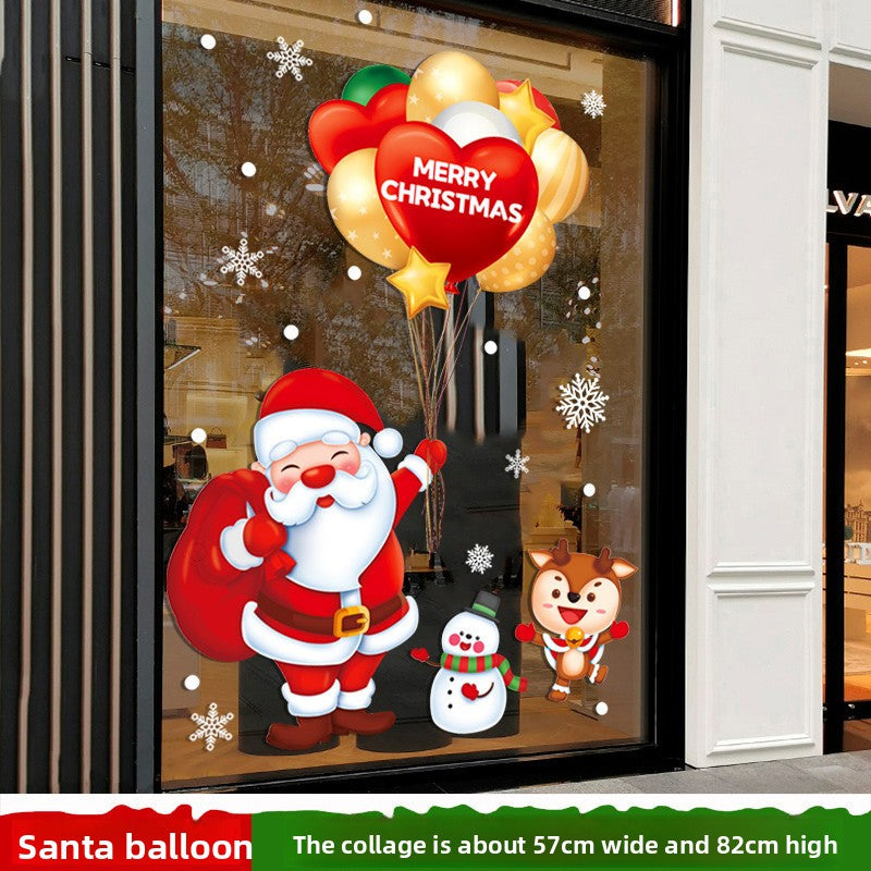 Christmas static stickers