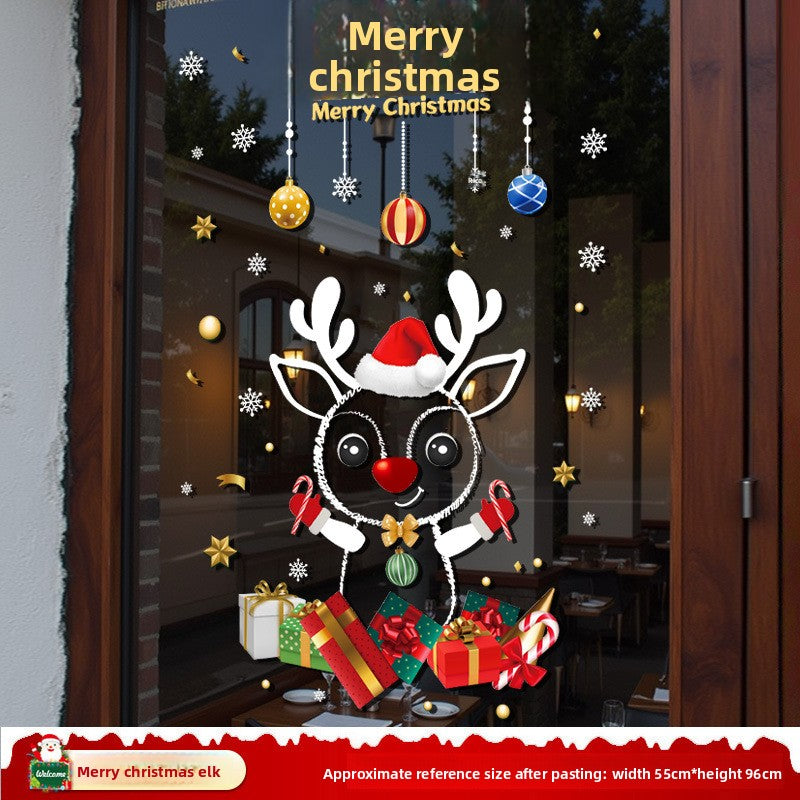 Christmas static stickers