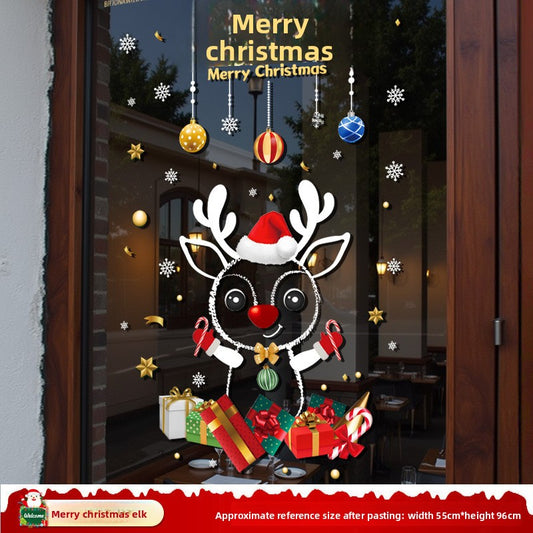 Christmas static stickers