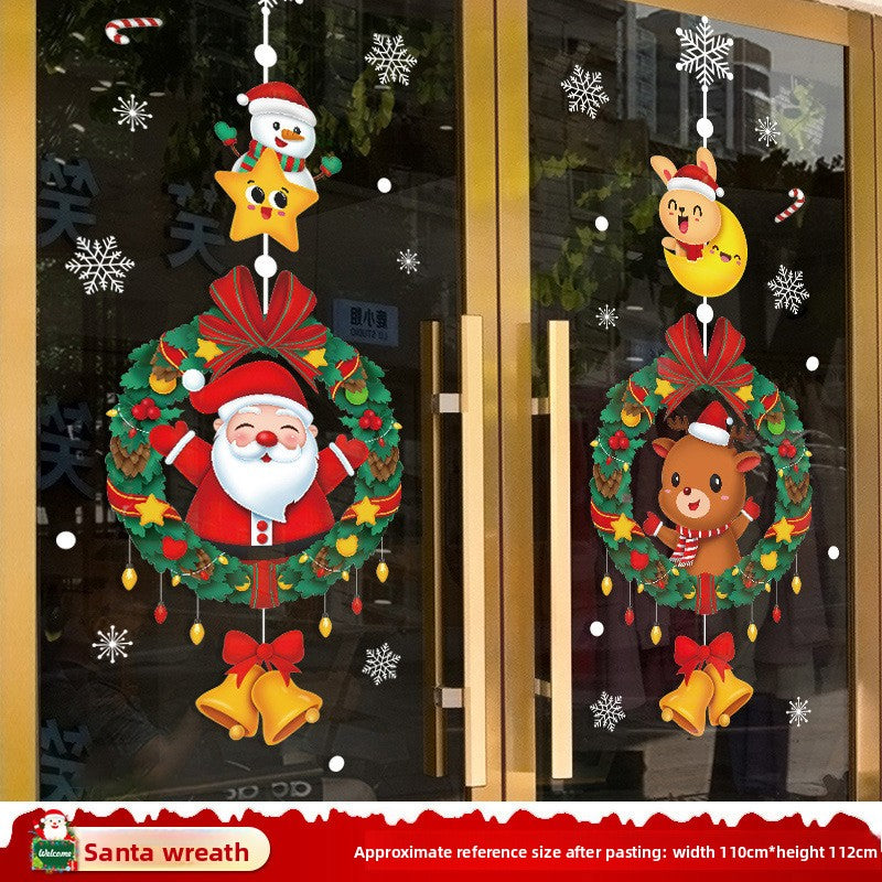 Christmas static stickers