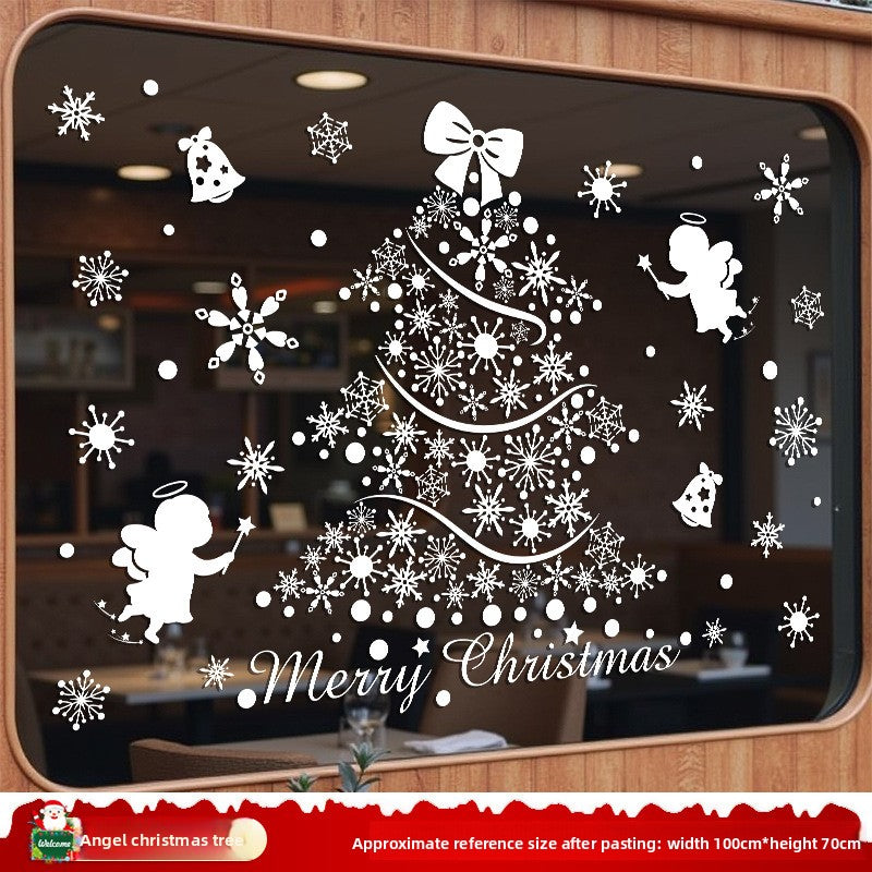 Christmas static stickers
