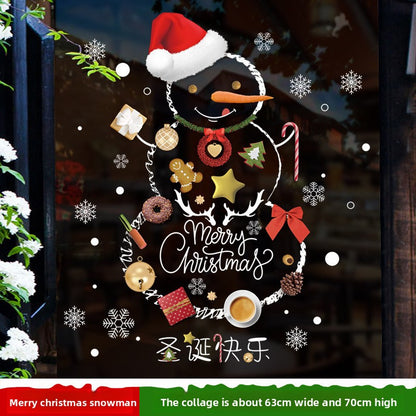 Christmas static stickers