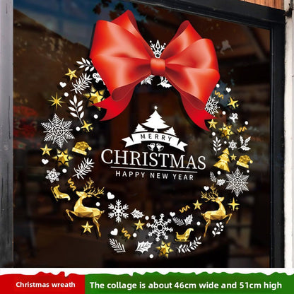 Christmas static stickers