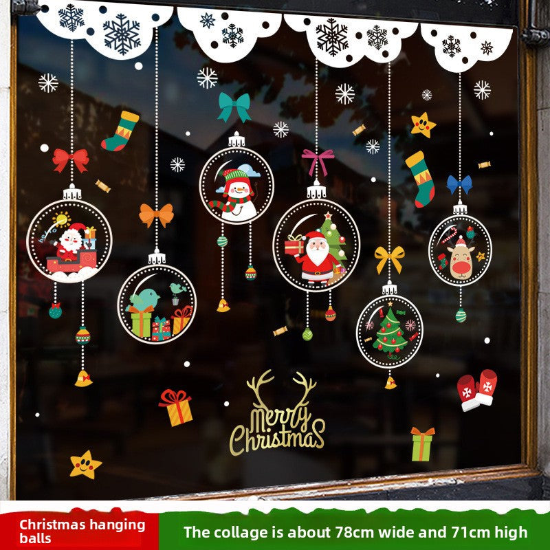 Christmas static stickers