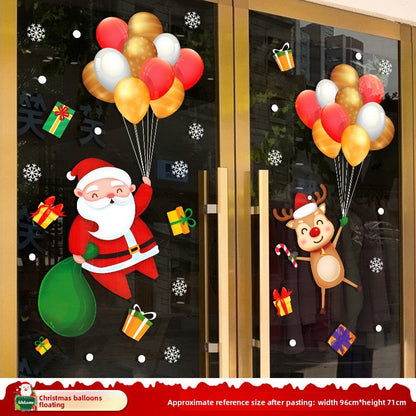 Christmas static stickers