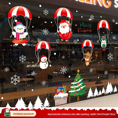 Christmas static stickers