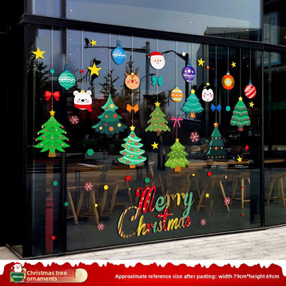 Christmas static stickers