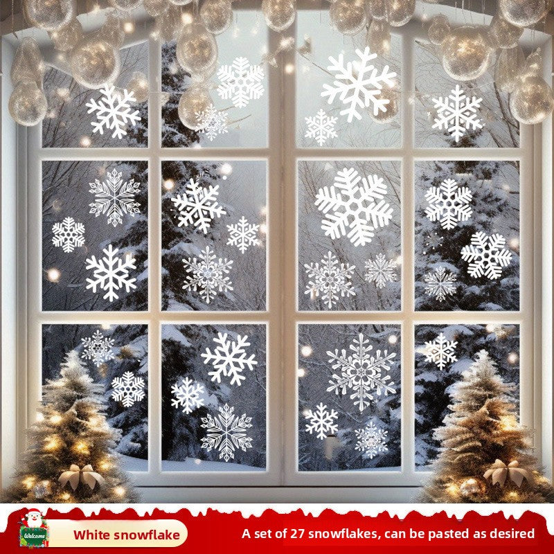 Christmas static stickers