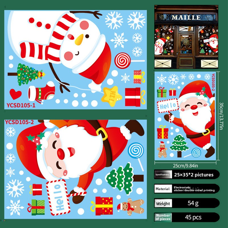 Christmas stickers