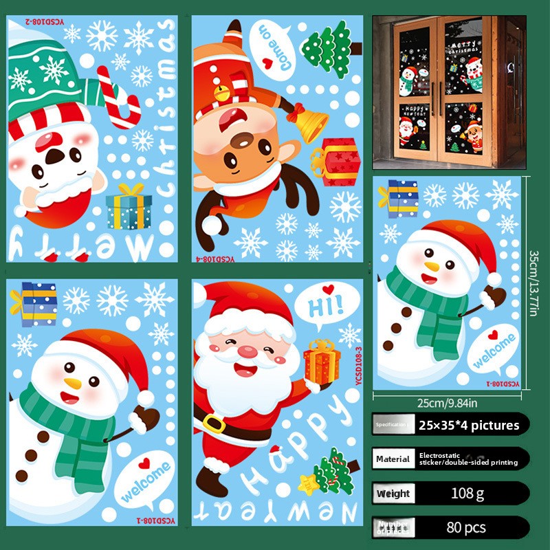 Christmas stickers