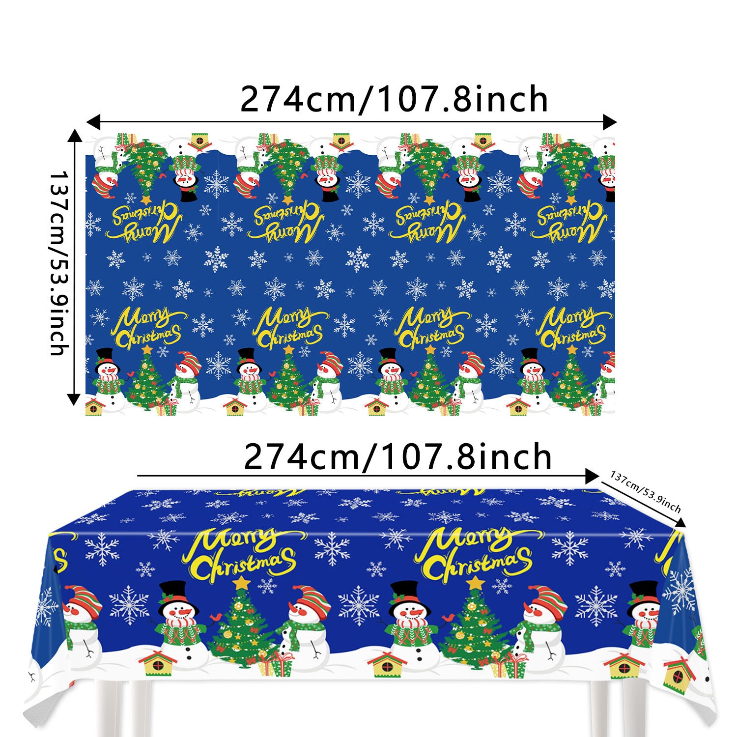Christmas tablecloth
