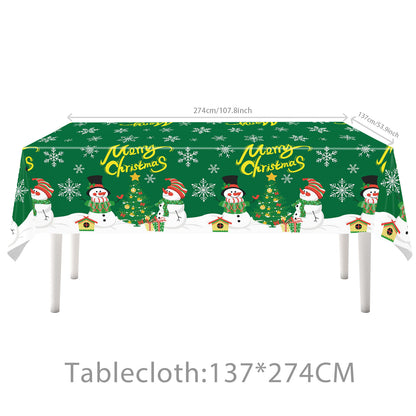 Christmas tablecloth